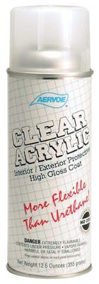Clear Acrylic Coating - Gloss - Aervoe Industries, Inc.